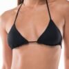 Top bikini de lujo color negro- Acuarela Brand